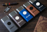 Personalized cigar case and cutter - Custom Engraved Cigar case
