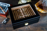 Glass Top Humidor Box