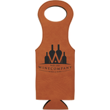 Rawhide Leatherette Wine Bag