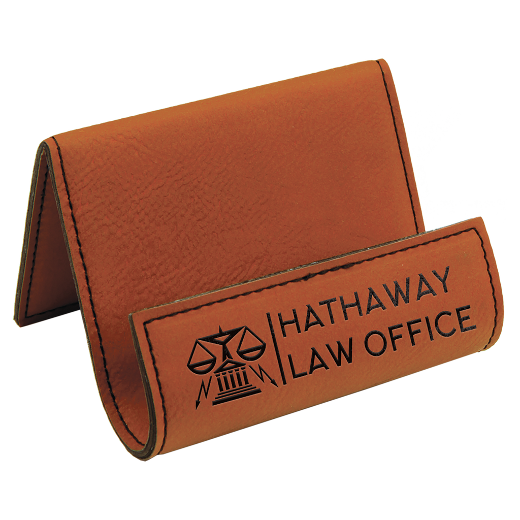 Rawhide Leatherette Holder/Easel