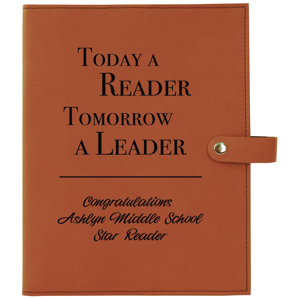 Rawhide Leatherette Book/Bible Cover with Snap Closure