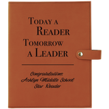 Rawhide Leatherette Book/Bible Cover with Snap Closure