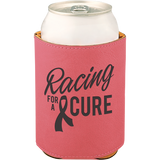 Pink Leatherette Beverage Holder