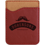 Rose Leatherette Cell Phone Wallet