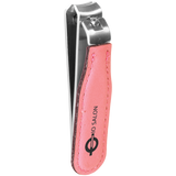 Pink Leatherette Nail Clipper