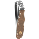 Rustic & Gold Leatherette Nail Clipper