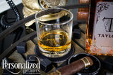 2 Side Engraved Whiskey Decanter
