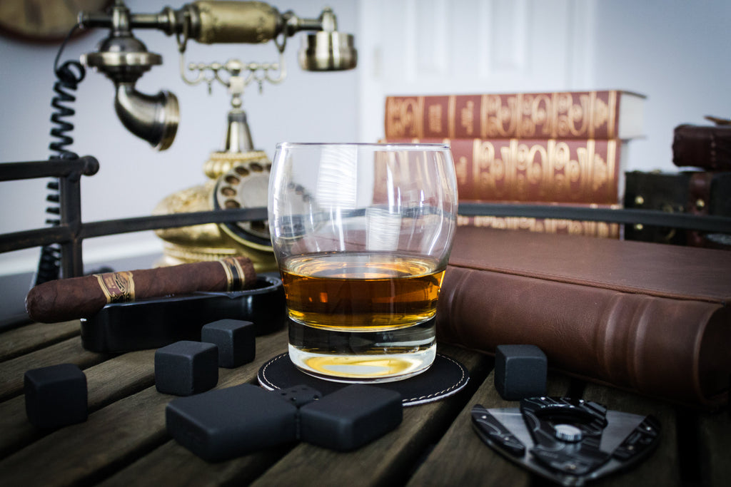 Engraved Whiskey Glass