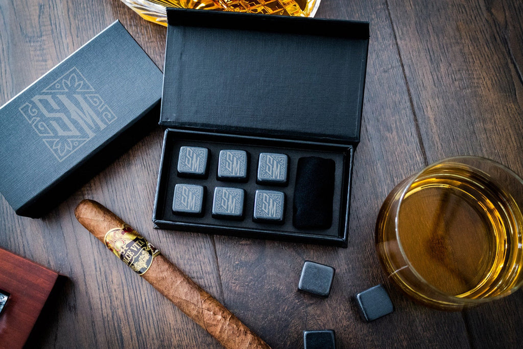 Custom Set of 6 Whiskey Stones