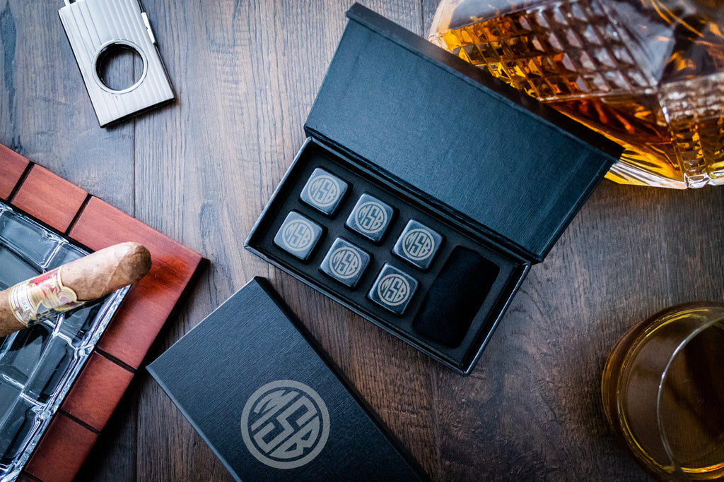 Custom Set of 6 Whiskey Stones
