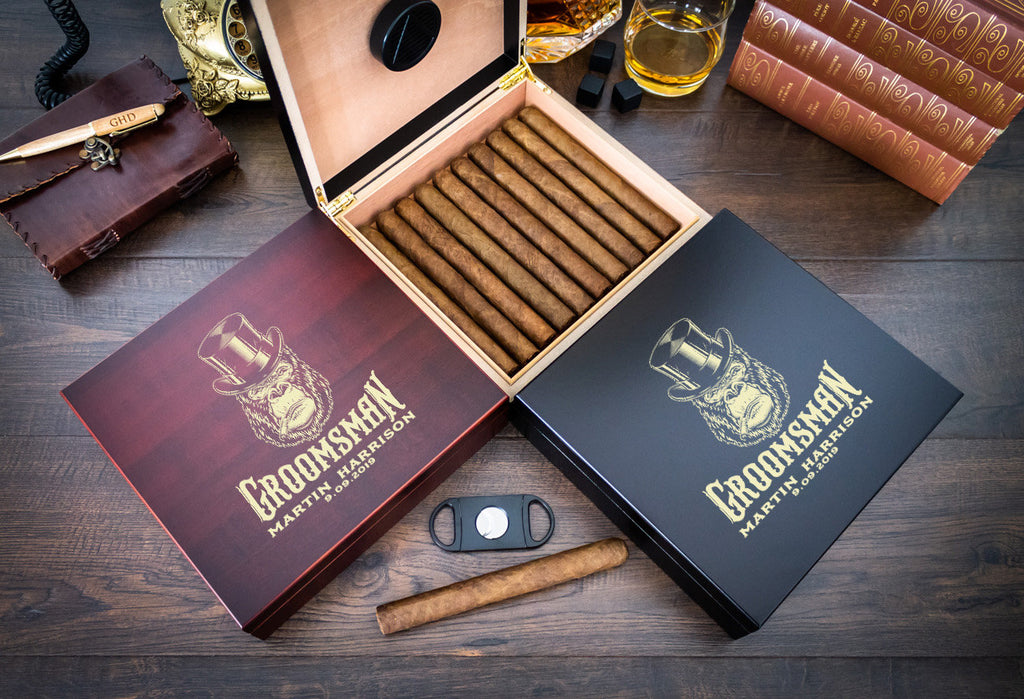 Personalized Humidor Box