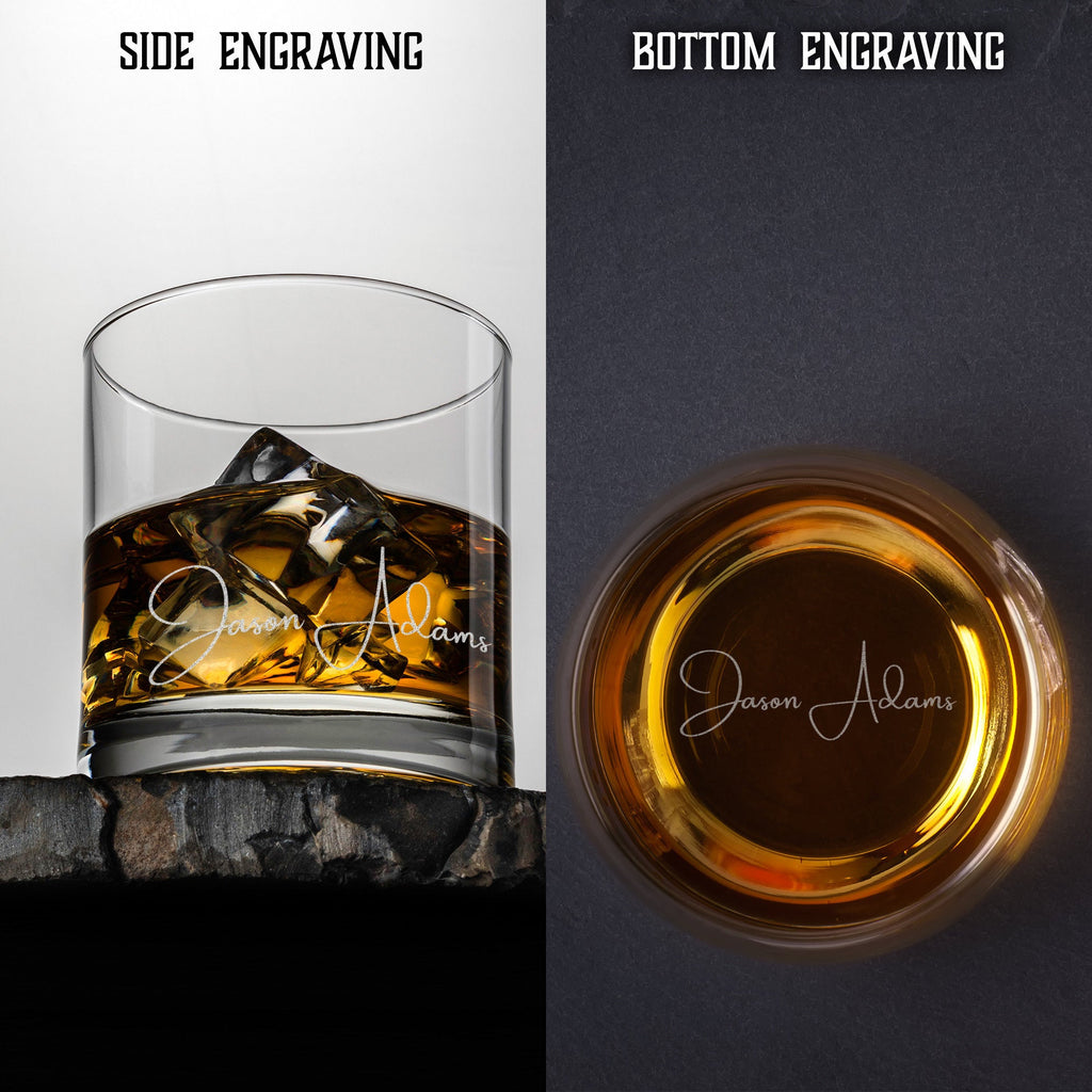 Personalized Whiskey Glass