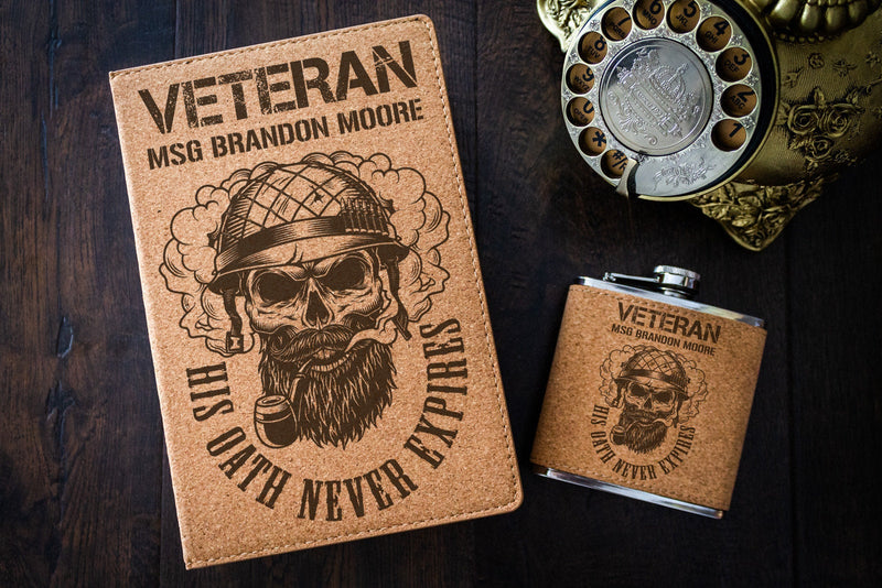 Personalized Flask Set