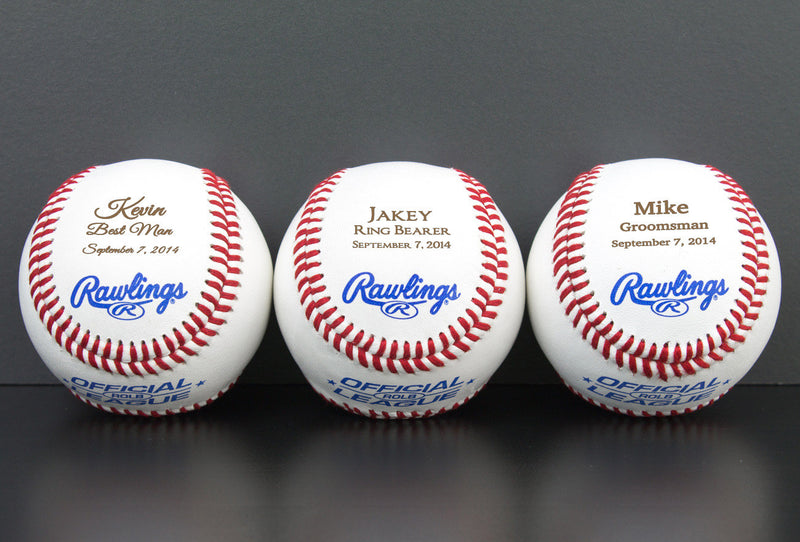 Engraved Baseball