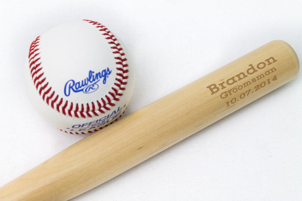 Engraved Mini Baseball Bat