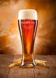Engraved Beer Glass