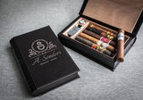 Book shape travel cigar humidor