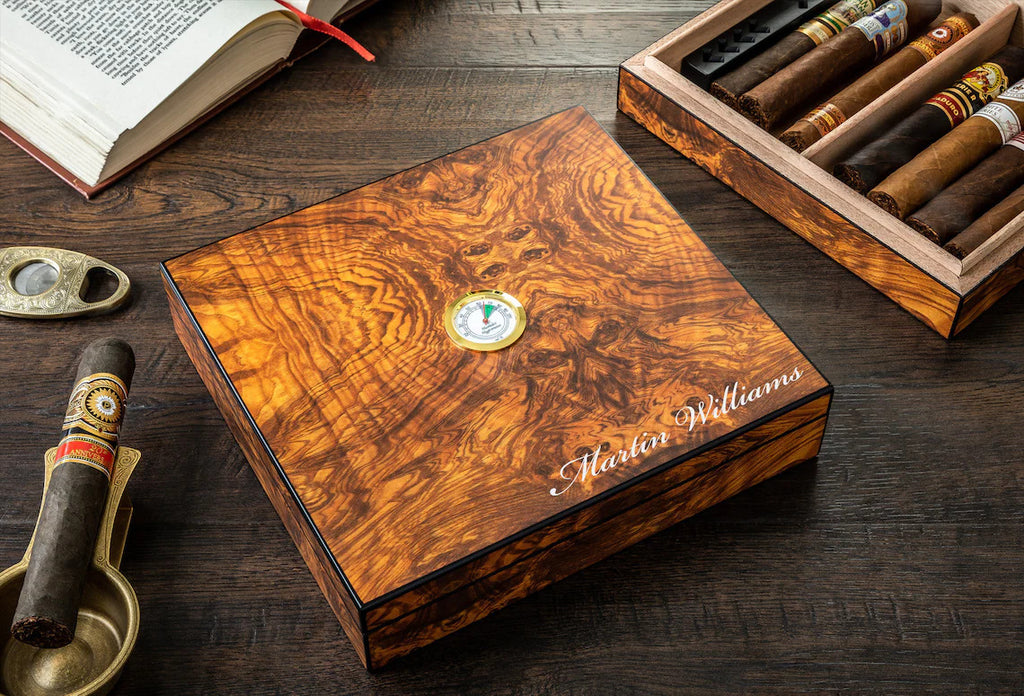 Desktop Cigar Humidor Box
