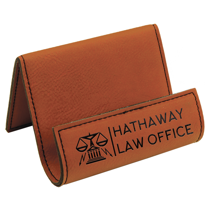 Rawhide Leatherette Holder/Easel