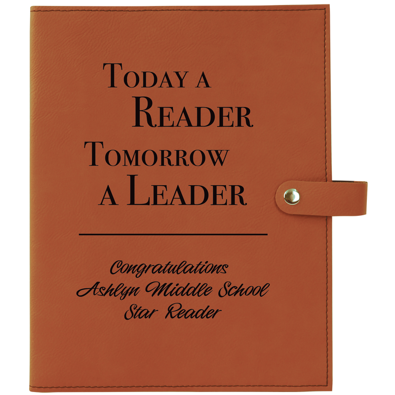 Rawhide Leatherette Book/Bible Cover with Snap Closure