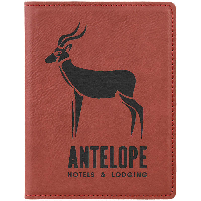Rose Leatherette Passport Holder
