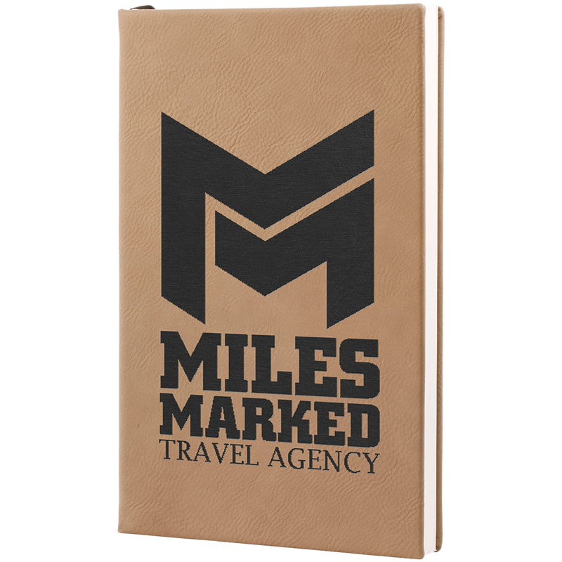 Light Brown Leatherette Journal