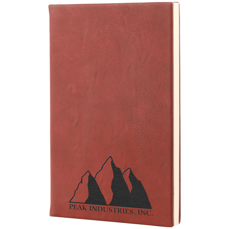 Rose Leatherette Journal