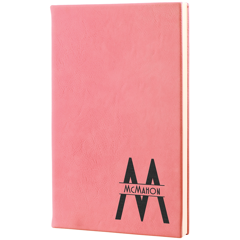 Pink Leatherette Journal