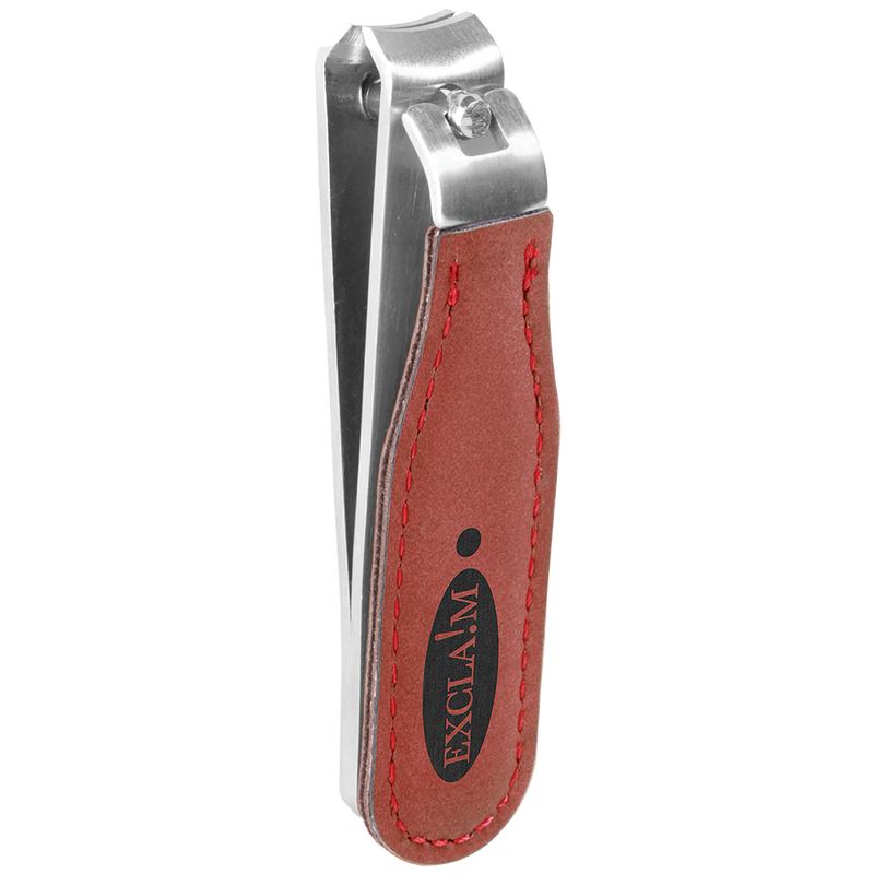 Rose Leatherette Nail Clipper