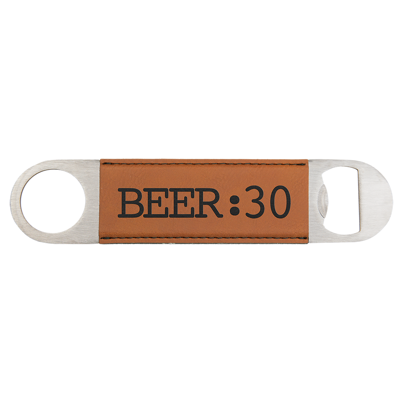 Rawhide Leatherette Bottle Opener