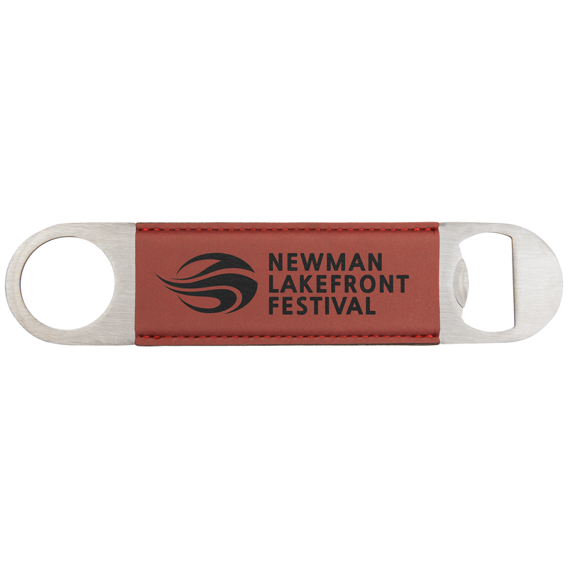 Rose Leatherette Bottle Opener