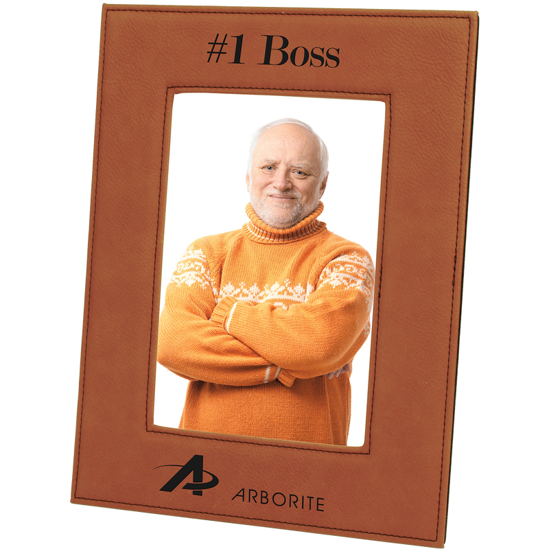 5" x 7" Rawhide Leatherette Photo Frame