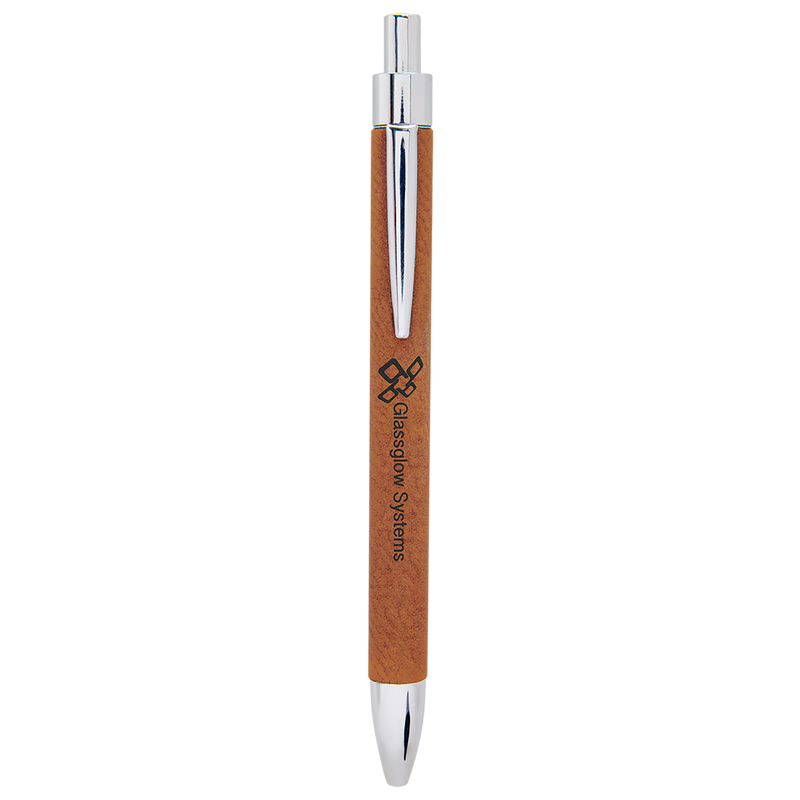 Rawhide Leatherette Pen with Black Ink