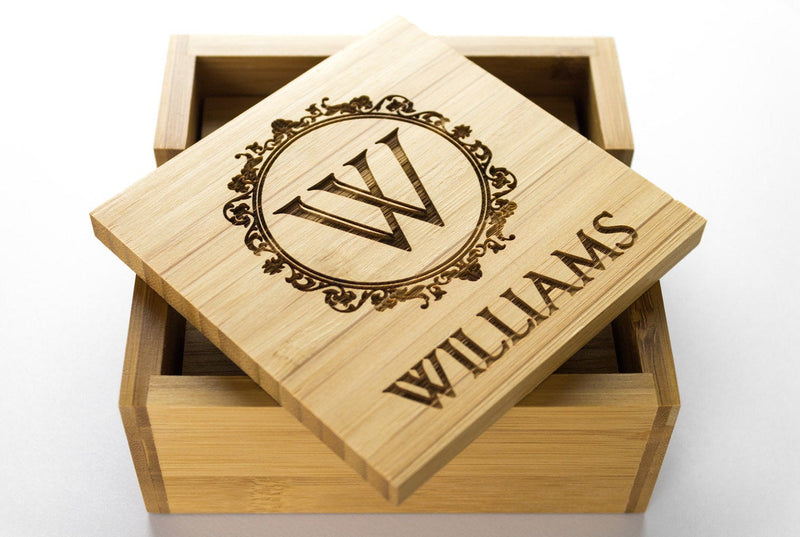 Custom Bamboo Coasters
