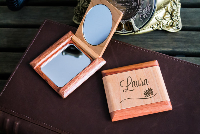 Personalized Pocket Mirror