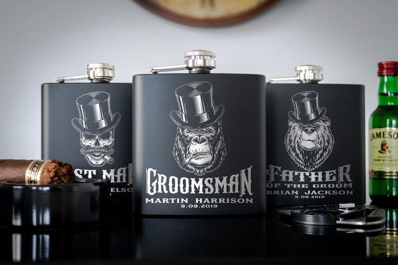 Personalized Flask - 6 oz