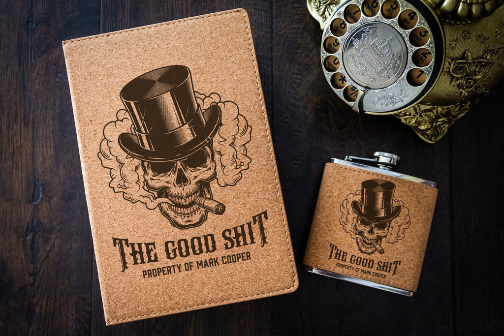 The Good Sh*t Engraved Flask