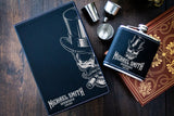Personalized Leather flask
