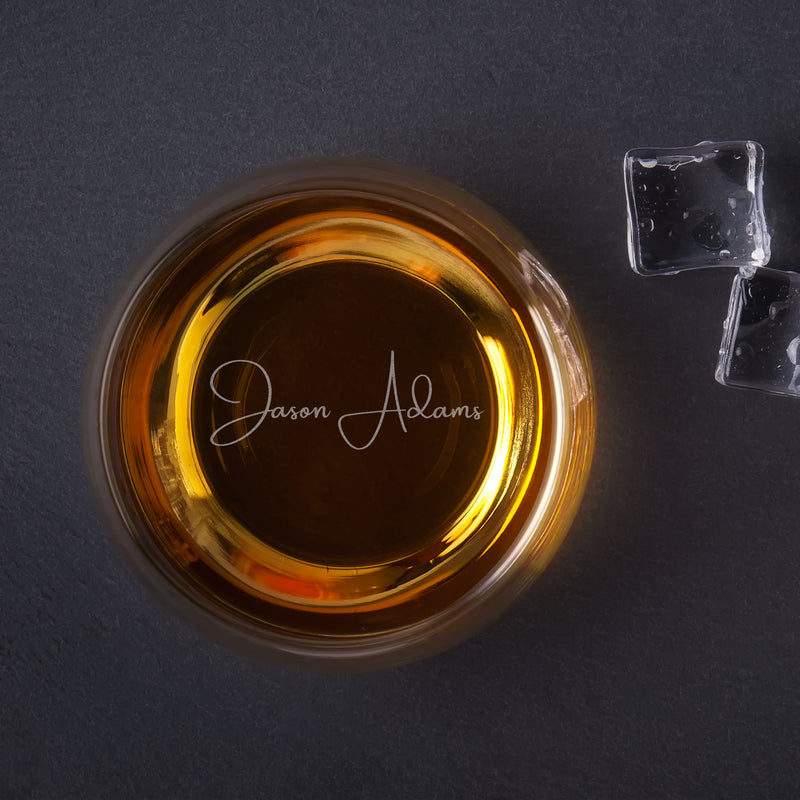 Personalized Whiskey Glass