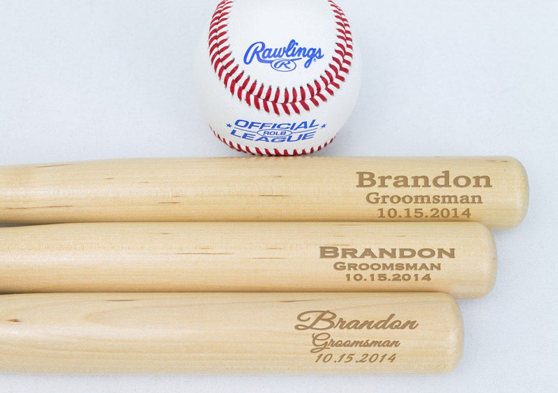 Engraved Mini Baseball Bat