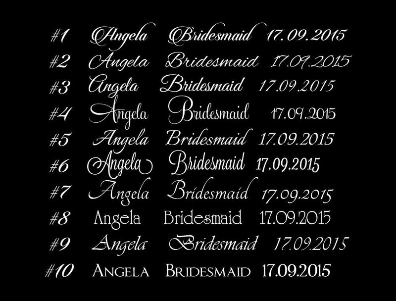 Engraved Wine Glass - 18 oz